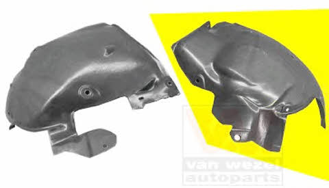 Wheel arch liner Renault: 4328435 Van Wezel Fender liner front left