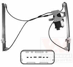 Van Wezel 4332262 Power window right 4332262 4332262 Van Wezel Power window right