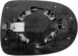 Van Wezel 4333838 Wing mirror glass, right 4333838 4333838 Van Wezel Wing mirror glass, right