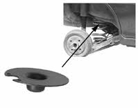 3764399 Van Wezel Suspension Spring Plate