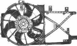 Van Wezel 3766747 Hub, engine cooling fan wheel 3766747
