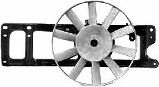 Van Wezel 4341746 Hub, engine cooling fan wheel 4341746