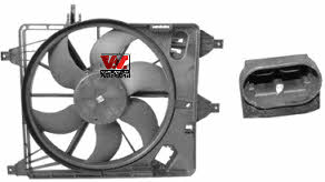 Van Wezel 4341747 Hub, engine cooling fan wheel 4341747