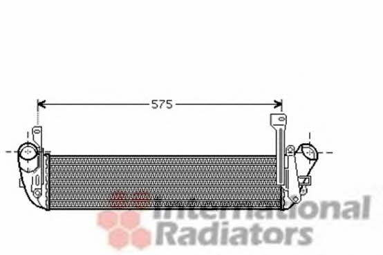 43004346 Van Wezel Intercooler, charger