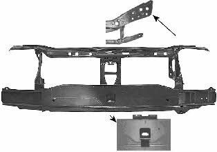4339678 Van Wezel Front panel