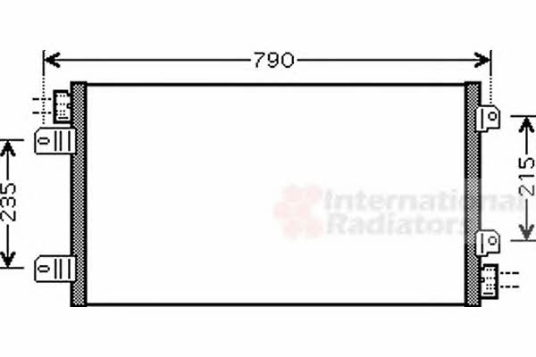 Van Wezel 43005342 Cooler Module 43005342