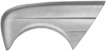 Front wing panel Renault: 4303657 Van Wezel Front fender left