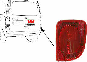 4312940 Van Wezel Rear Right Light Reflector
