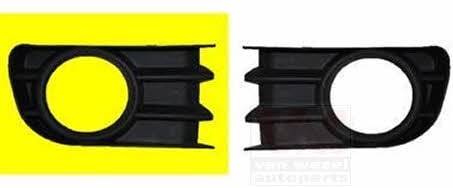 Bumper mesh Renault Megane: 4327496 Van Wezel Front bumper grille (plug) right
