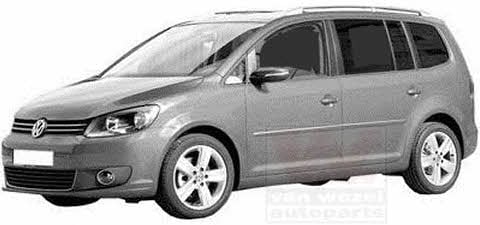 Headlight Volkswagen Caddy: 5735962 Van Wezel Headlight right
