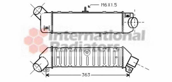 Intercooler Seat Ibiza: 58004162 Van Wezel Intercooler, charger