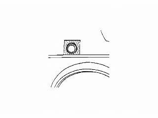 5812191 Van Wezel Repair part fender