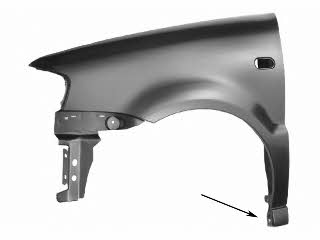 Front wing panel Volkswagen: 5825656 Van Wezel Front fender right