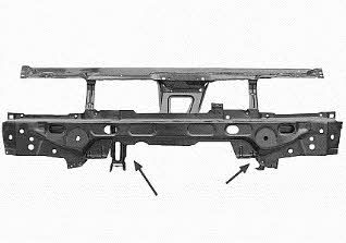 Front panel Volkswagen Polo: 5826678 Van Wezel Front panel
