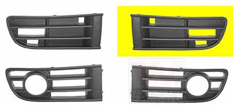 5827591 Van Wezel Front bumper grille (plug) left