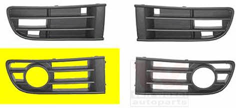 5827594 Van Wezel Front bumper grille (plug) right
