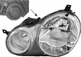 Van Wezel 5827962 Headlight right 5827962 5827962 Van Wezel Headlight right
