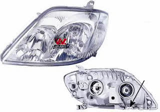 5395963 Van Wezel Headlight left
