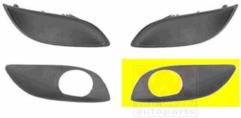 Radiator grille Toyota: 5436593 Van Wezel Front bumper grille (plug) left