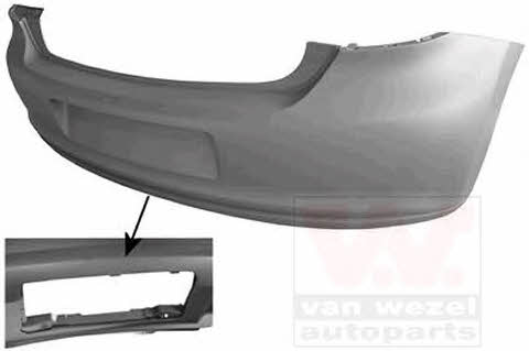 Rear bumper Volkswagen Polo: 5829548 Van Wezel Bumper rear