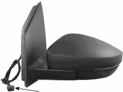 Van Wezel 5829817 Rearview mirror external left 5829817 5829817 Van Wezel Rearview mirror external left
