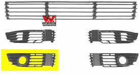 Van Wezel 5837594 Front bumper grille (plug) right 5837594