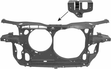 Front panel Skoda: 5837677 Van Wezel Front panel