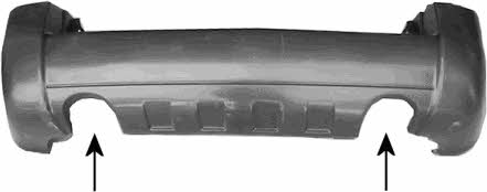 Van Wezel 8267544 Bumper rear 8267544