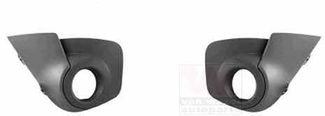 Bumper mesh Renault Twingo: 4371599 Van Wezel Front bumper grill
