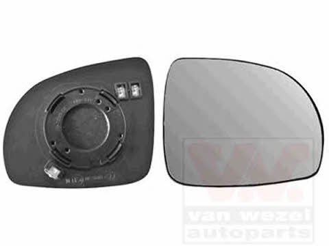 Door mirror glass Kia: 8313837 Van Wezel Wing mirror glass, left