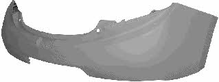 Rear bumper Renault Megane: 4378544 Van Wezel Bumper rear