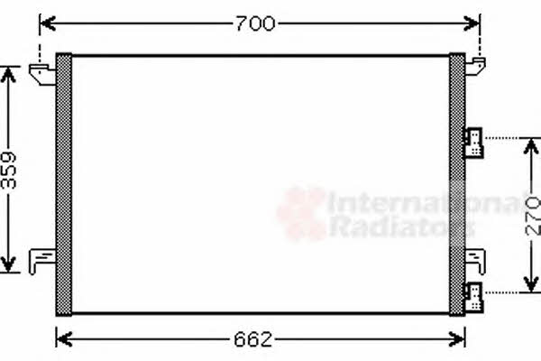 Van Wezel 47005060 Cooler Module 47005060