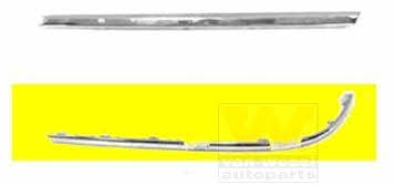 Bumper moulding Volkswagen Passat: 5839557 Van Wezel Trim rear bumper left