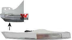 Van Wezel 5839909 Corner lamp left 5839909 5839909 Van Wezel Corner lamp left