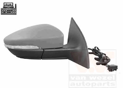 Van Wezel 5849808 Rearview mirror external right 5849808 5849808 Van Wezel Rearview mirror external right
