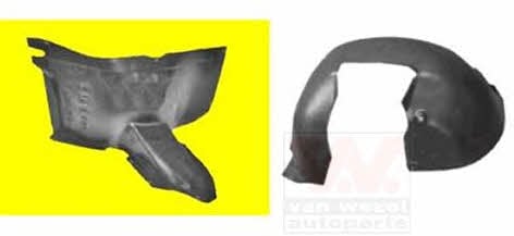 5863435 Van Wezel Fender liner front left