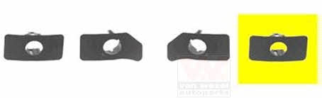 5863465 Van Wezel Bracket front bumper