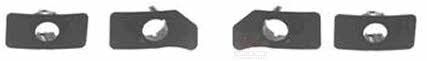 5863469 Van Wezel Bumper mounting, set