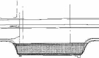5870109 Van Wezel Repair part fender