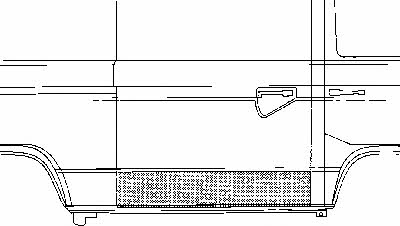 5874174 Van Wezel Repair part door