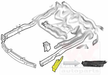 5874360 Van Wezel Longeron