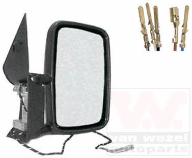 5877808 Van Wezel Rearview mirror external right