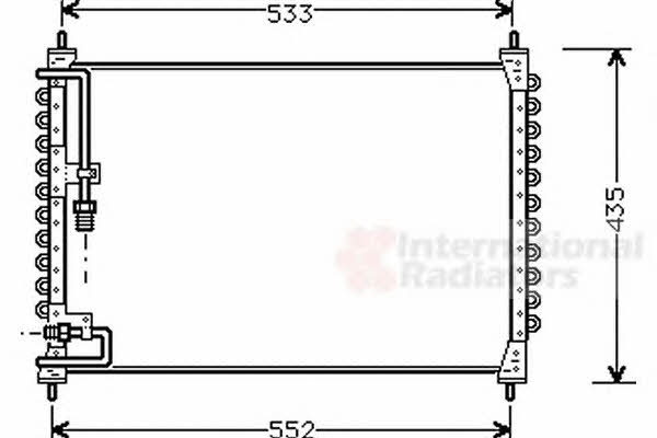 Van Wezel 59005074 Cooler Module 59005074