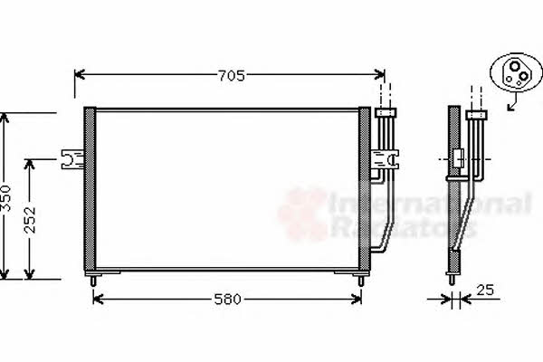 Van Wezel 59005128 Cooler Module 59005128