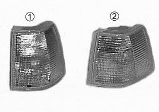 5958908 Van Wezel Corner lamp right