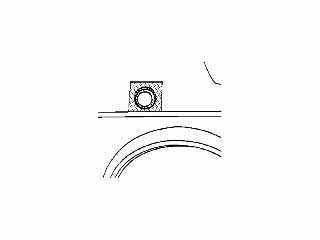 5880191 Van Wezel Repair part rear fender