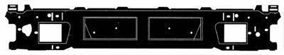 5880560 Van Wezel Front bumper reinforcement