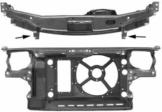 Front panel Volkswagen Golf: 5880668 Van Wezel Front panel