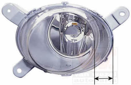 5921996 Van Wezel Fog headlight, right