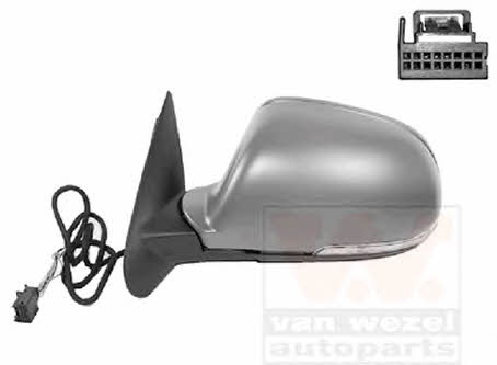 7623817 Van Wezel Rearview mirror external left